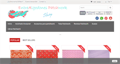 Desktop Screenshot of entrealgodonespatchwork.com